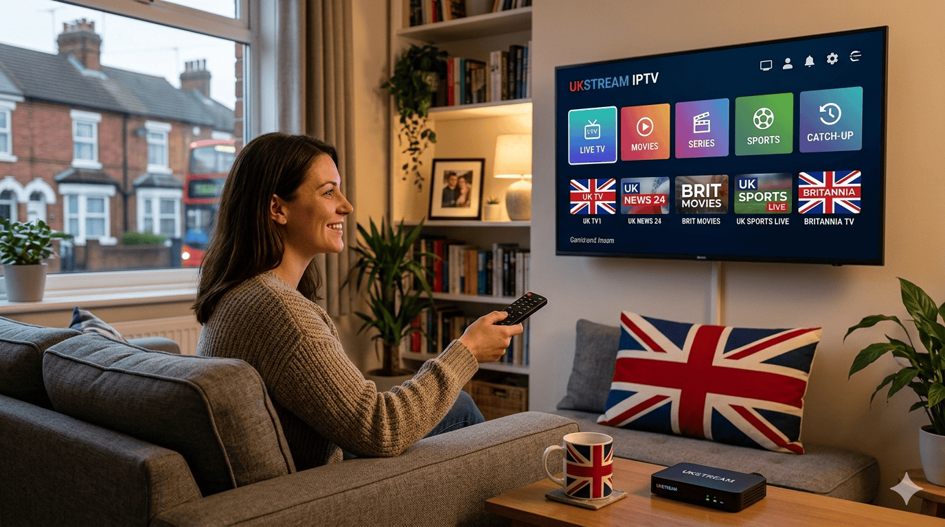 Best IPTV UK service 2026 — streaming 4K on Smart TV