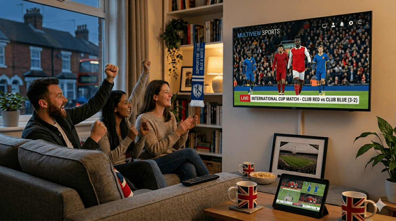 IPTV UK live sport streaming in 4K