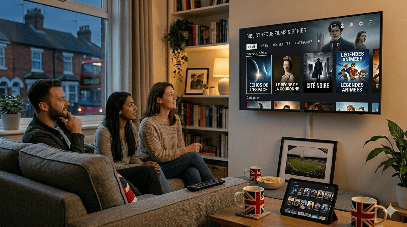 IPTV UK films and movies on demand — 4K quality